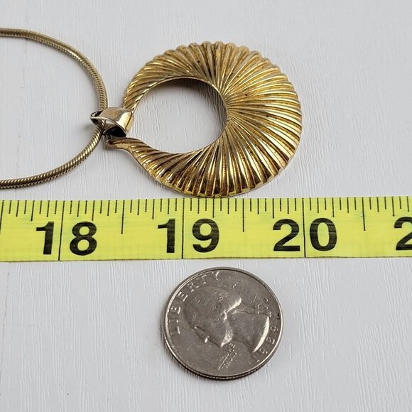 Martin & MacArthur "Lahiki" Sunrise Gold Plated Sterling Silver Pendant Necklace - Picture 10 of 10